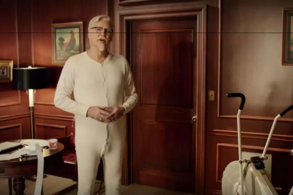 KFC Replaces Super Creepy Colonel Sanders With Slightly Less Creepy Colonel Sanders in His Undies [VIDEO]