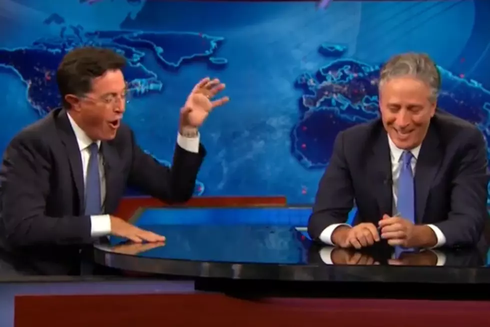 Stephen Colbert&#8217;s Epic Tribute to Jon Stewart on his Last &#8216;Daily Show&#8217; [VIDEO]