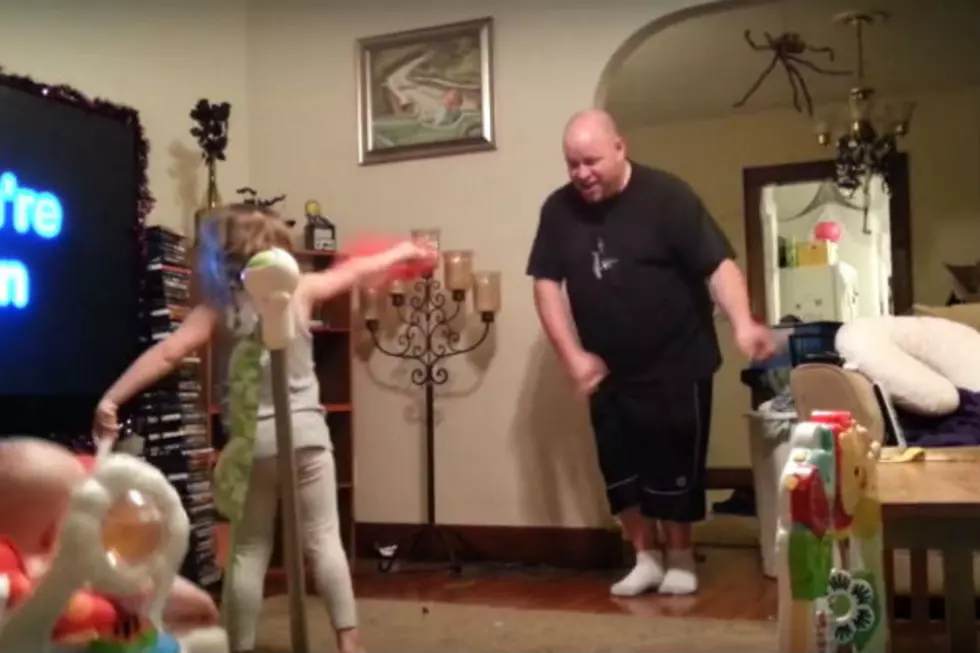 This Dad Has Sick Moves and He Does Laundry! [VIDEO]