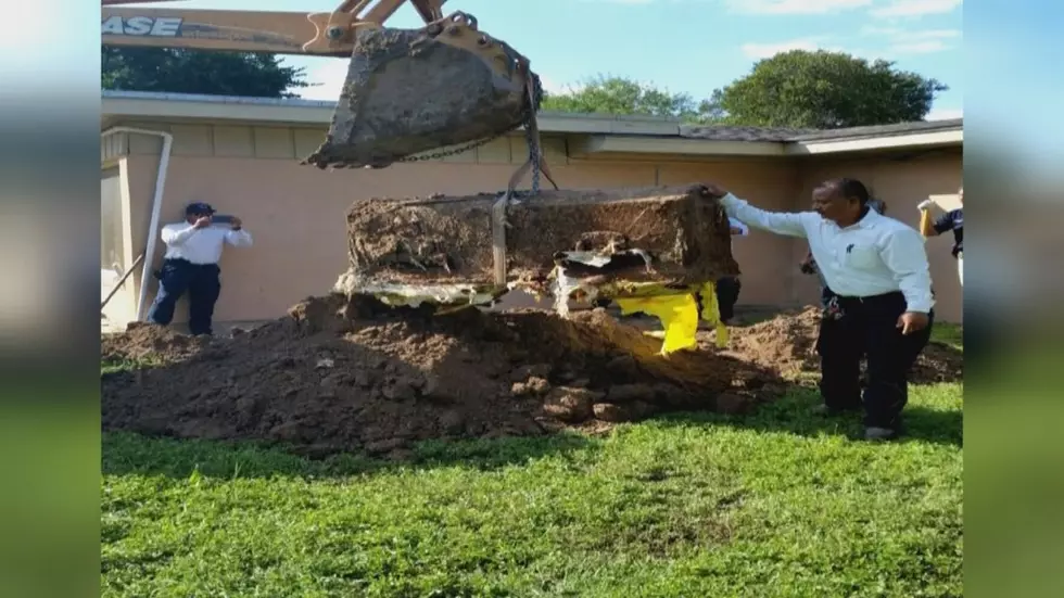 Coffin Unearthed in Woman&#8217;s Backyard&#8230;on Elm Street [VIDEO]