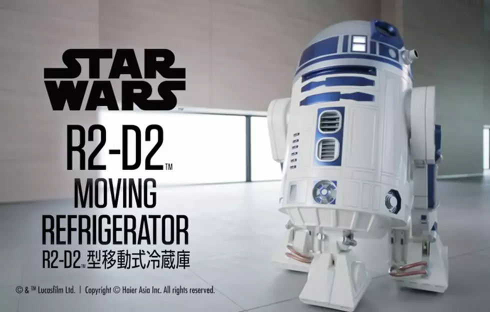 An R2-D2 Moving Fridge? Yes, Please! [VIDEO]
