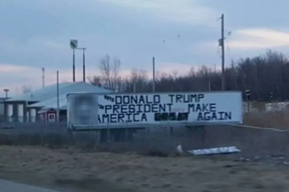 Somebody Made Donald Trump Look Like Hitler on I-75