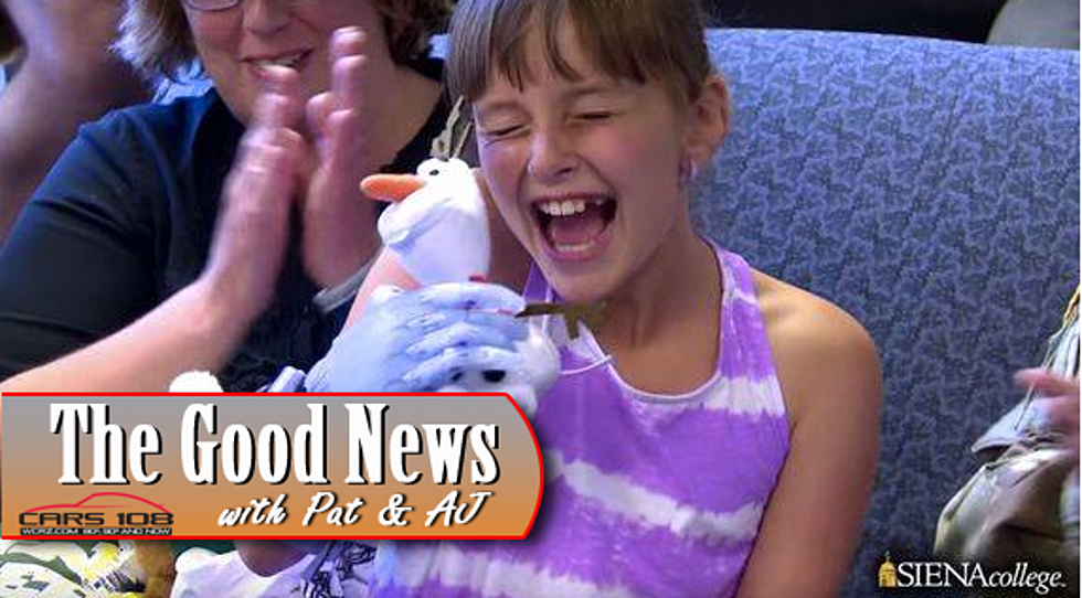 Girl Receives Frozen-Themed Prosthetic Hand -The Good News [VIDEO]