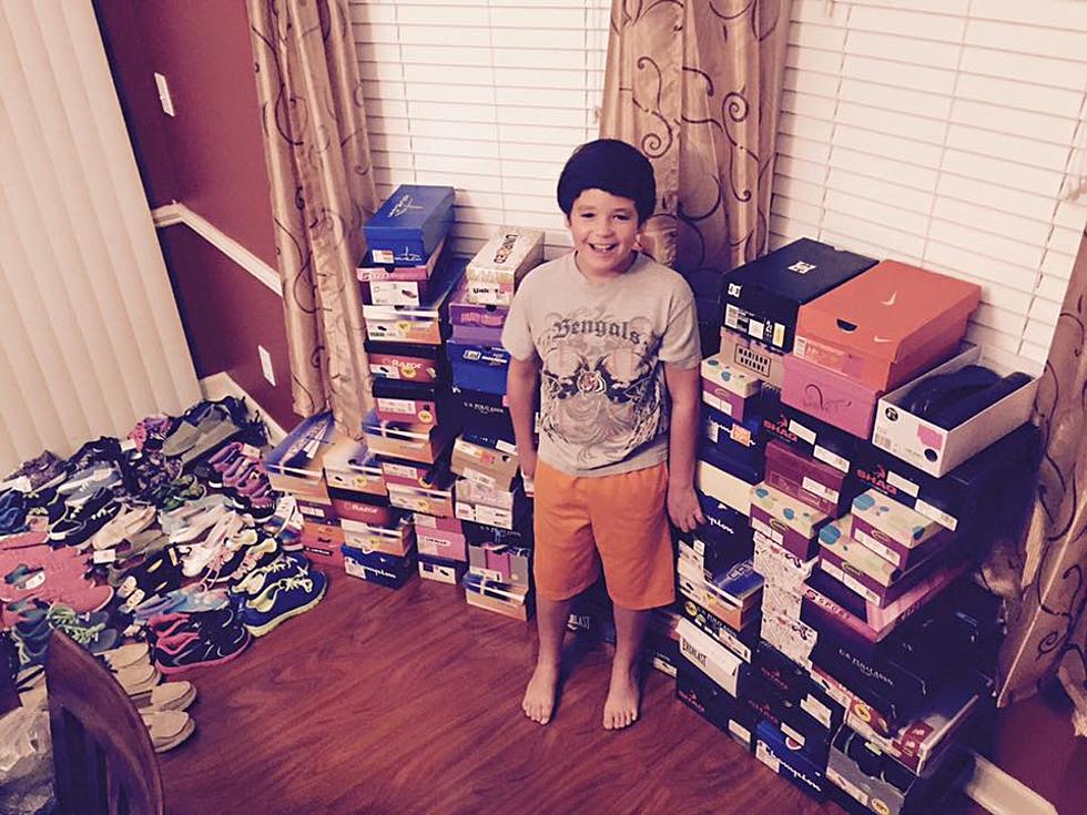 10-Year-Old Asks for Shoes to Give to Underprivileged Kids for his Birthday – The Good News [VIDEO]