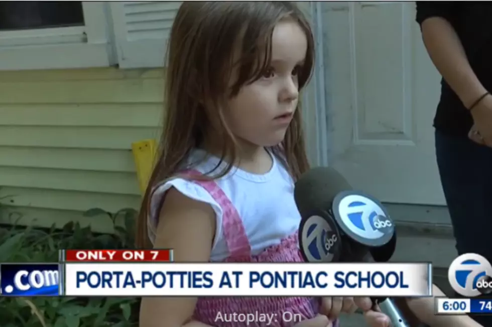 4-Year-Old Complains About Nasty School Smell, Mom Finds Porta-Potties in the Hallway [VIDEO]