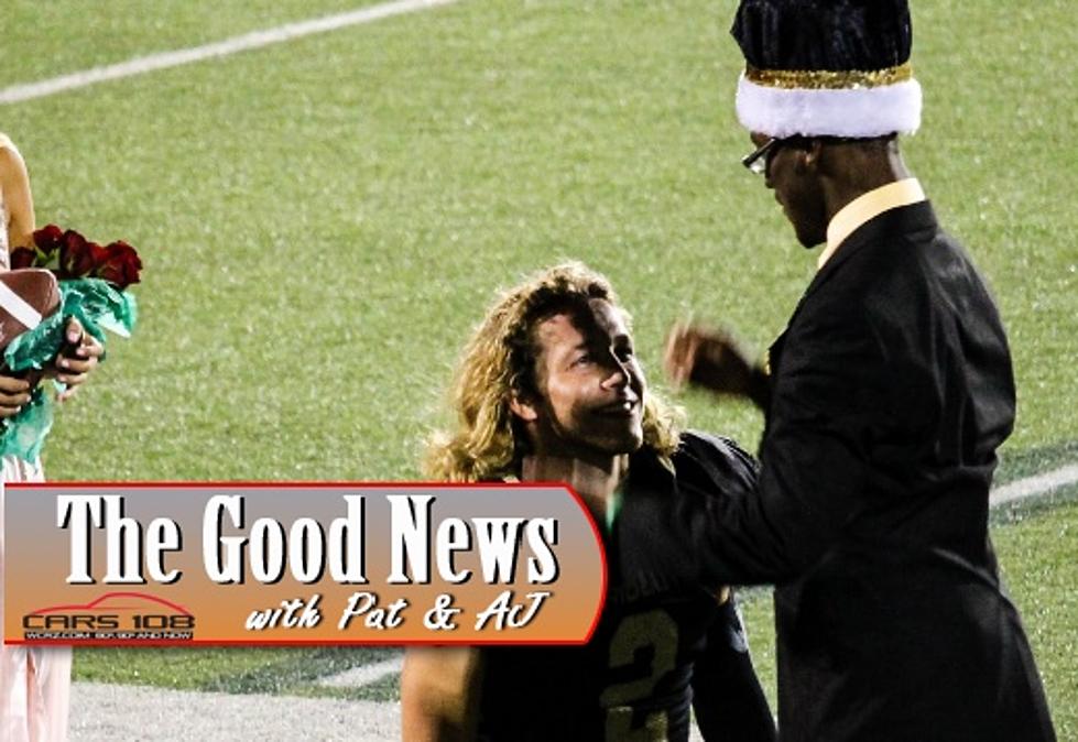 Homecoming King Gives Crown to his Best Friend – The Good News [VIDEO]