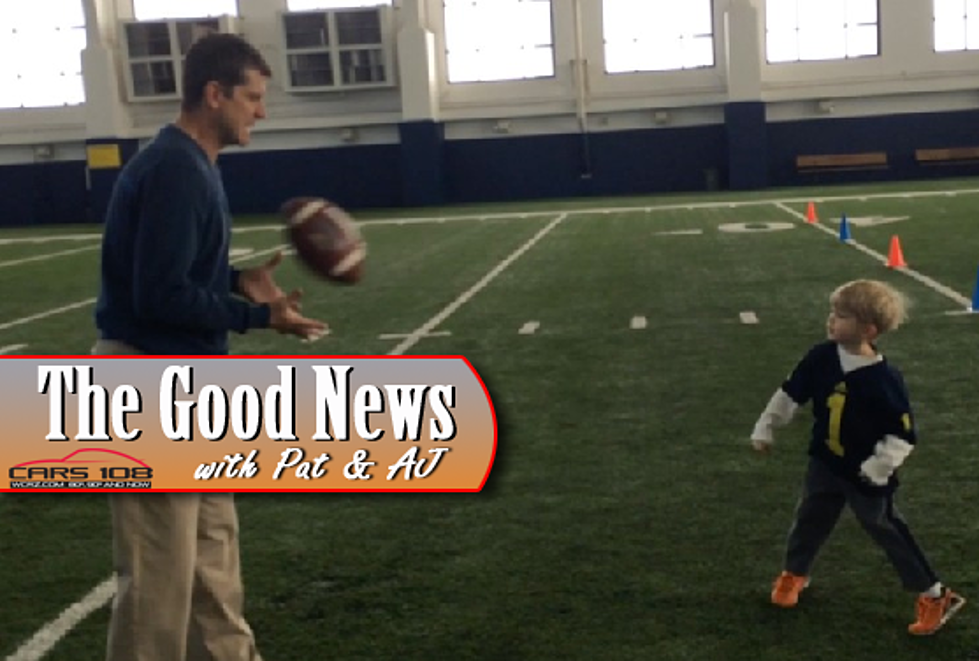 Michigan Fans Match Harbaugh’s $10K Fine for ChadTough Foundation – The Good News