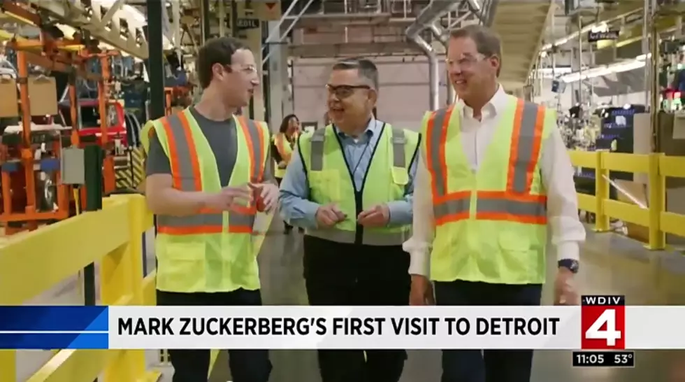 Facebook CEO Visits Michigan This Week [VIDEO]