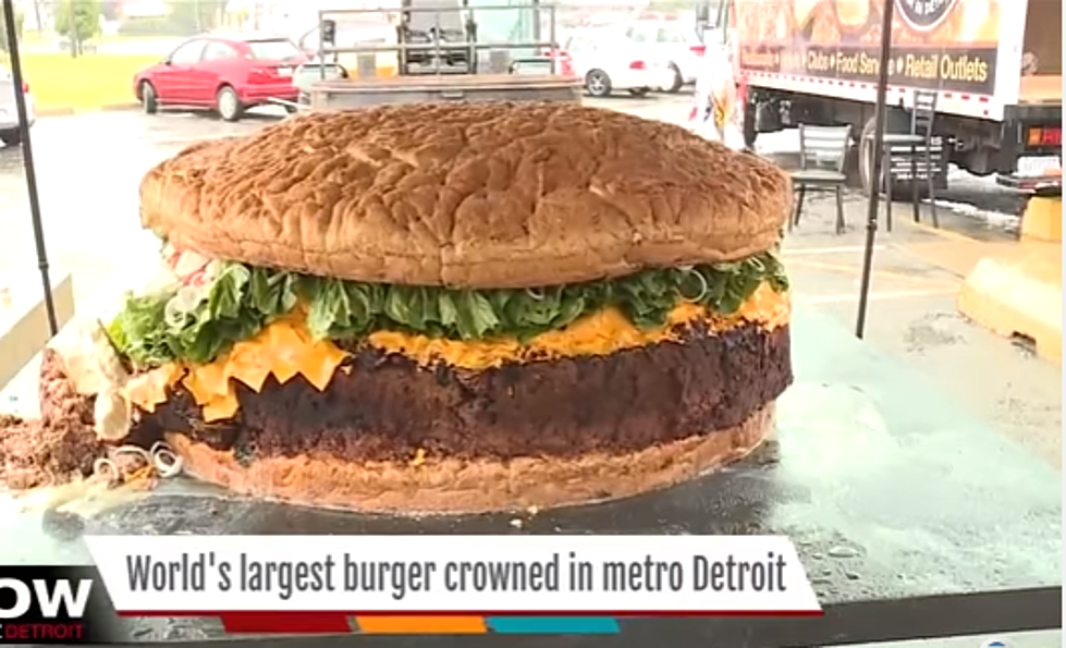 Michigan Takes Back the World Record for Largest Burger [VIDEO]
