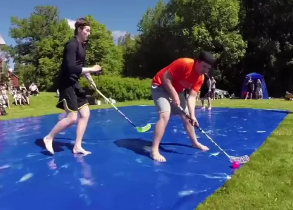 ‘Soap Hockey’ is a Thing And You’ll be Happy That There is Video [VIDEO]