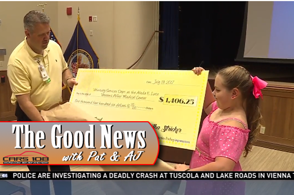 Saginaw Girl Raises Money for Vets with Lemonade Stand – The Good News [VIDEO]