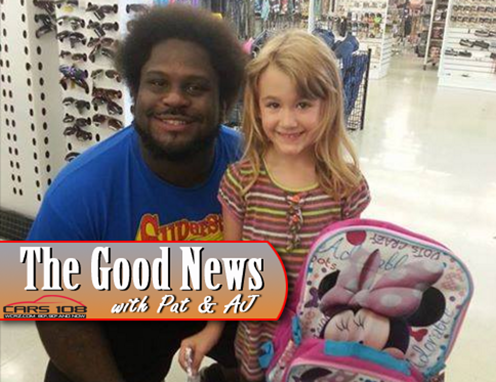 Flint Teacher Buys Backpack for Kindergartner – The Good News [PHOTO]