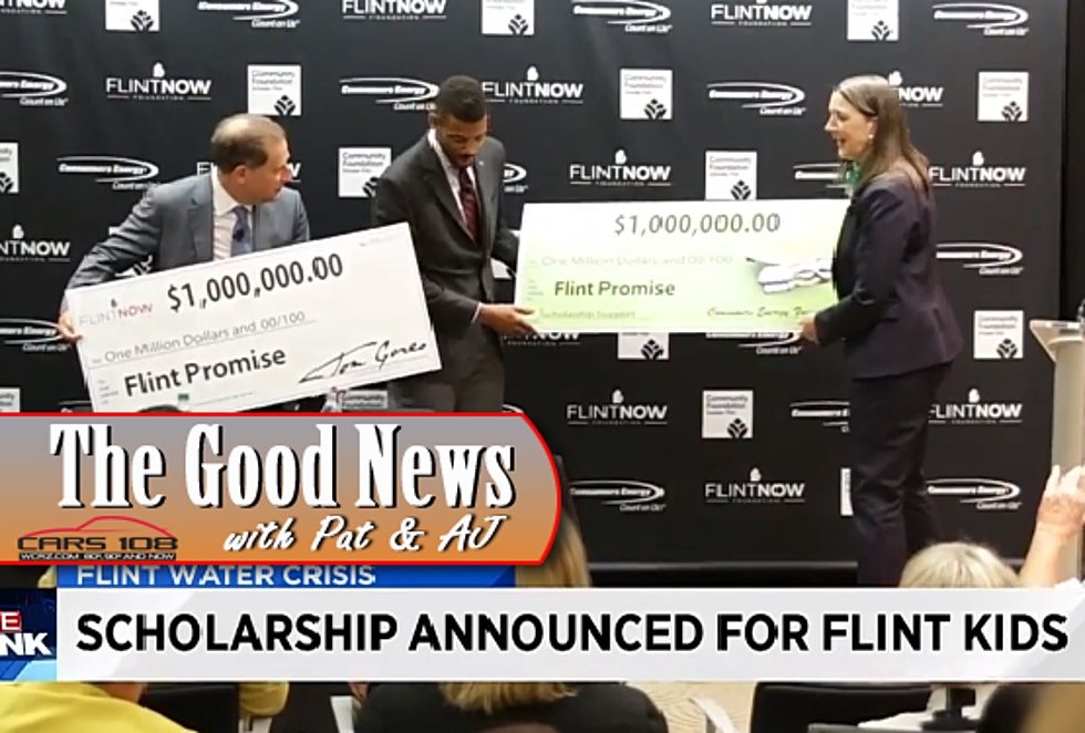 Tom Gores, Consumers Energy Pledge $2 Million to Flint Promise – The Good News [VIDEO]
