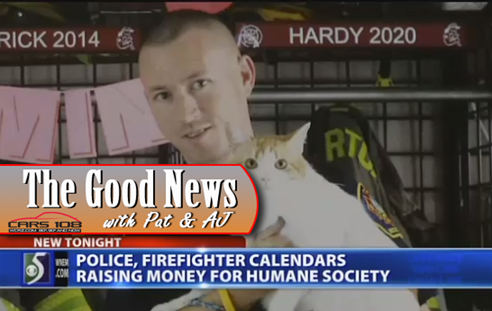 Burton FD, PD Raising Money for Humane Society of Genesee County – The Good News [VIDEO]
