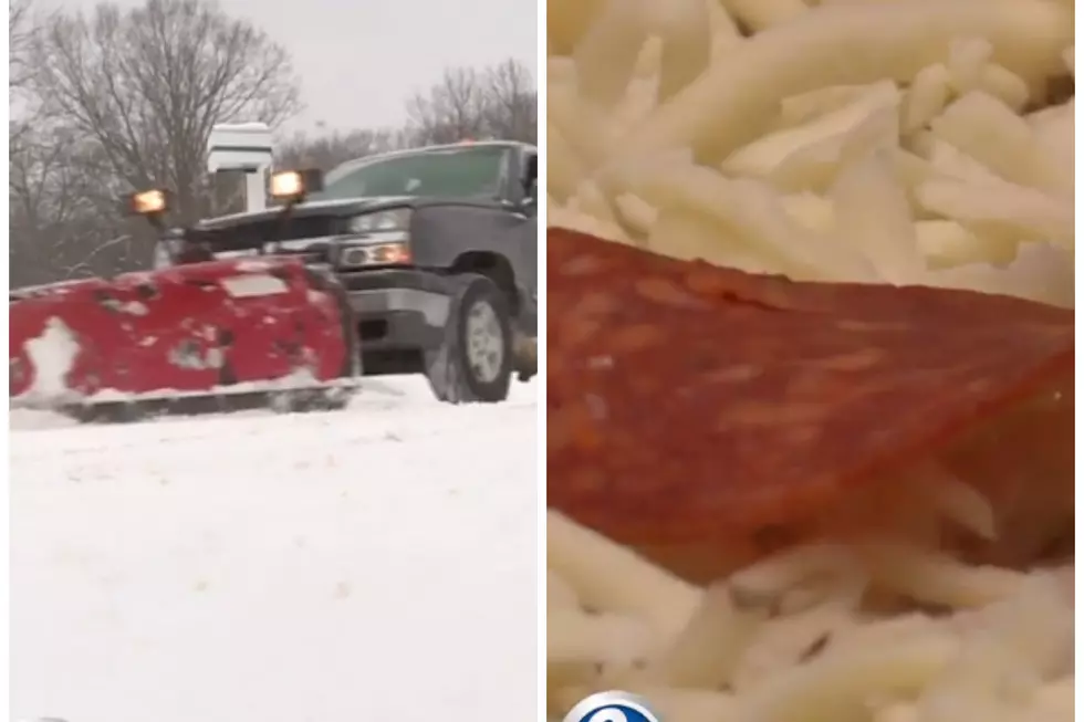 Michigan Pizza Joint&#8217;s Two-For-One Deal:  Pizza and a Plow [VIDEO]