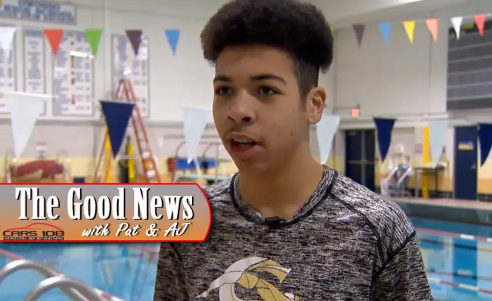 Corunna Varsity Swimmer Saves Competitor from Drowning – The Good News