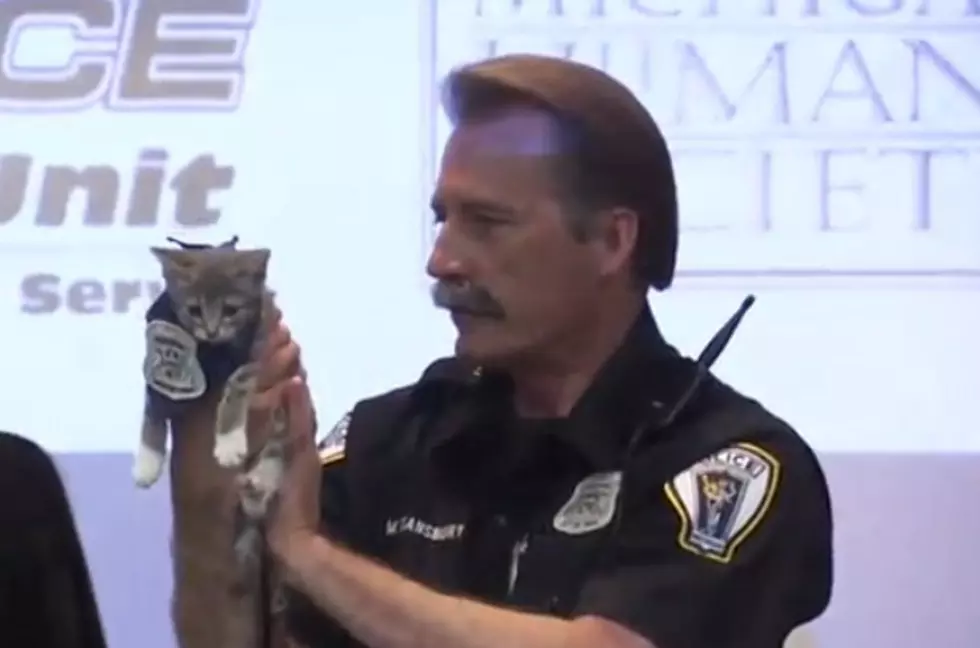 Troy Police Department Swears In 'Pawfficer Donut' [VIDEO]