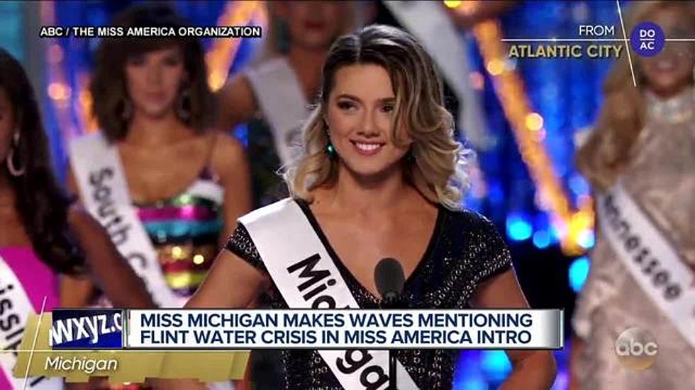 Miss Michigan References Flint Water Crisis at Miss America 
