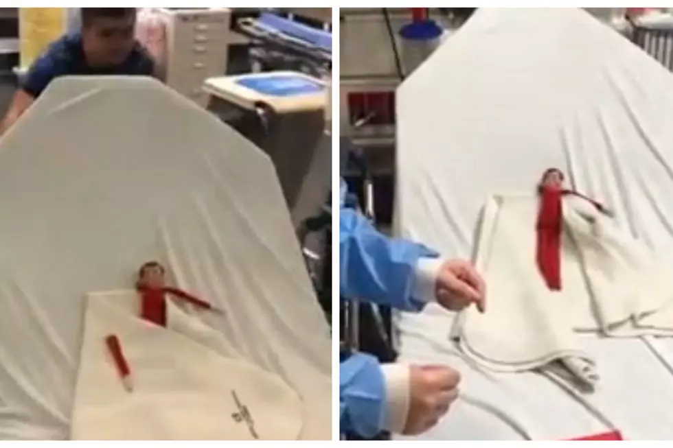 Brilliant Parents Rush Elf on the Shelf to Hospital for Immobilizing Surgery [VIDEO]