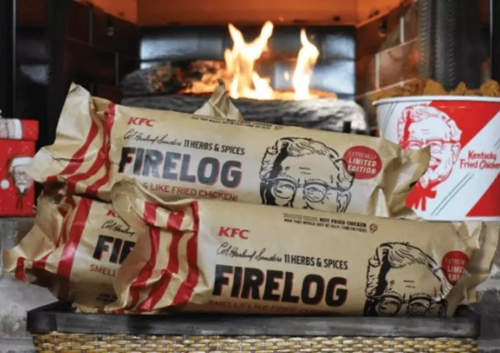 You Can Buy a Log For Your Fire That Smells Like KFC