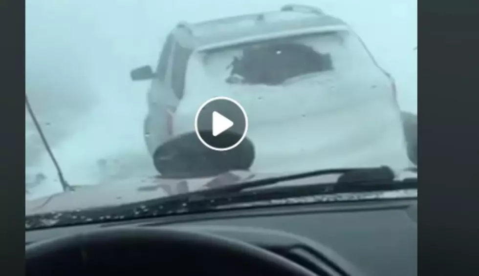 SCARY: What It Looks Like to Drive Across the Mighty Mac During a Blizzard