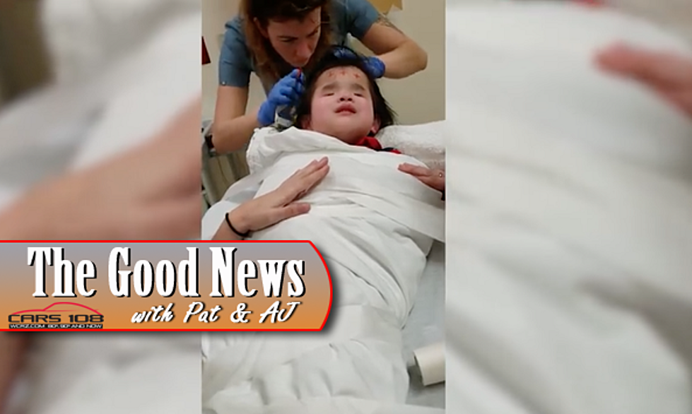 Little Girl at C.S. Mott Children’s Hospital Goes Viral – The Good News [VIDEO]