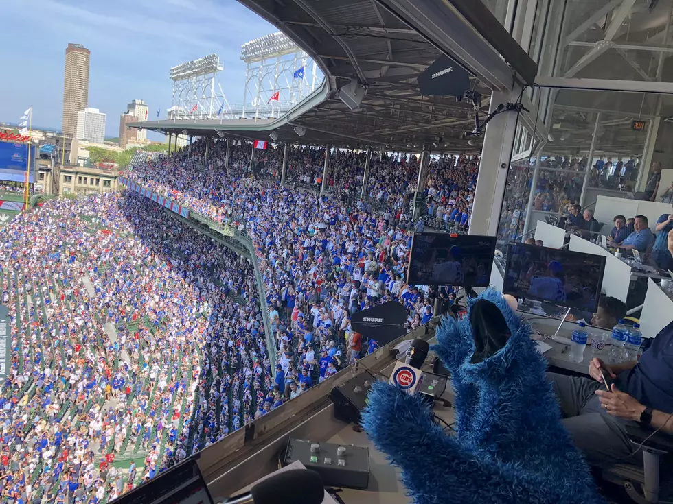 WATCH: Cookie Monster Sings at Yesterday’s Chicago Cubs Game