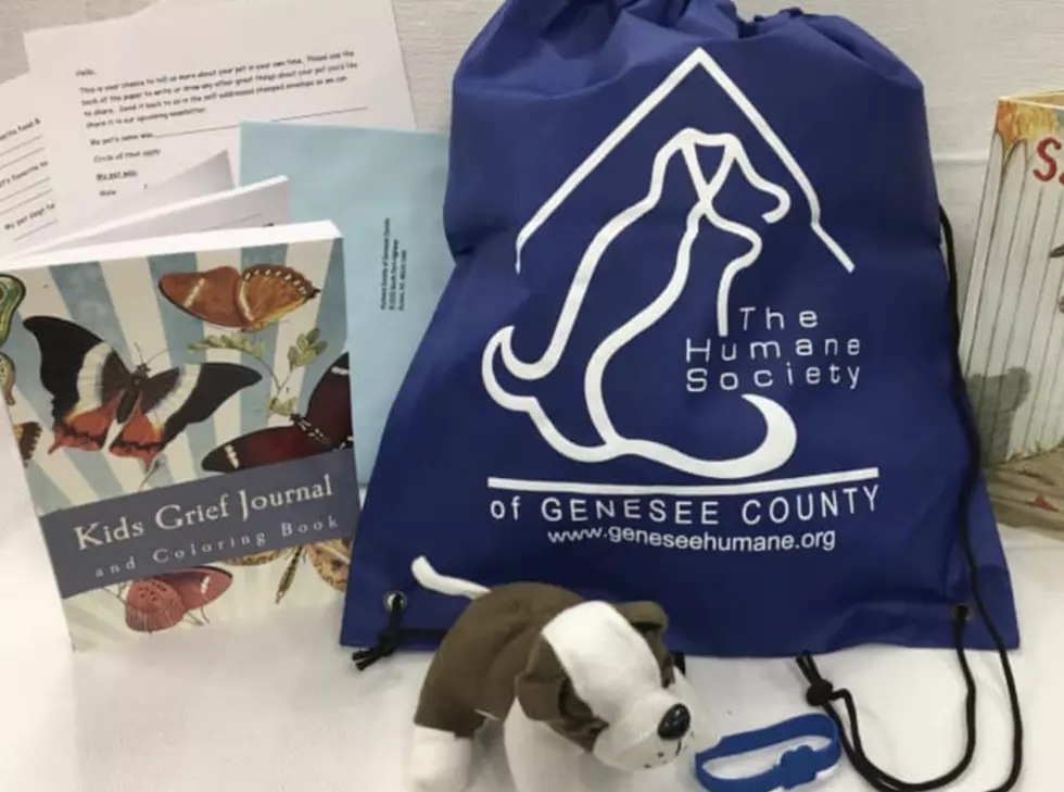 Humane Society of Genesee Co. Giving Out Grief Packets for Kids