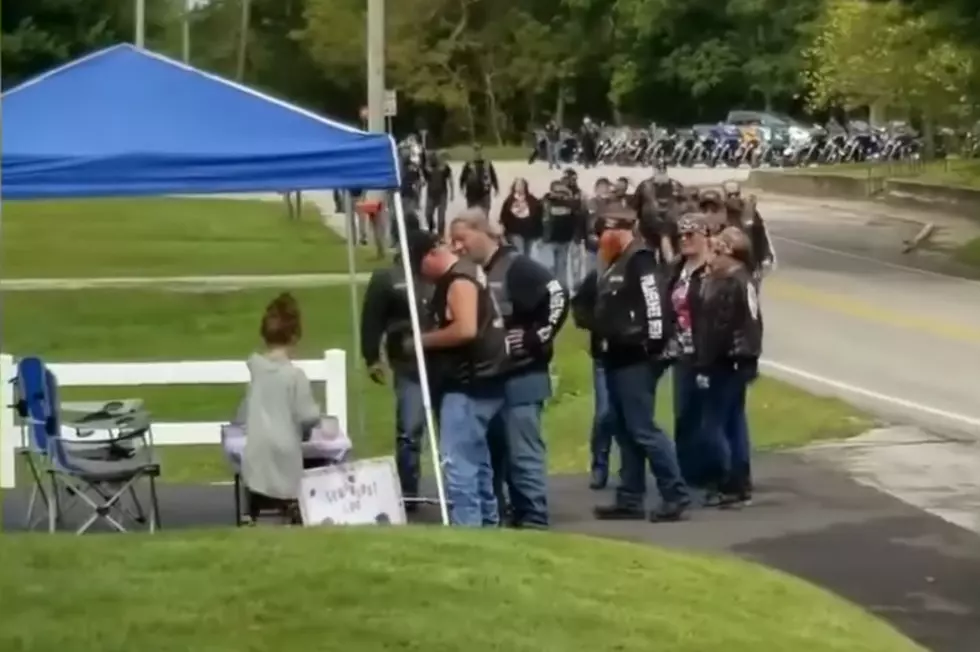 Bikers Stop at a Very Special Lemonade Stand To Say Thank You