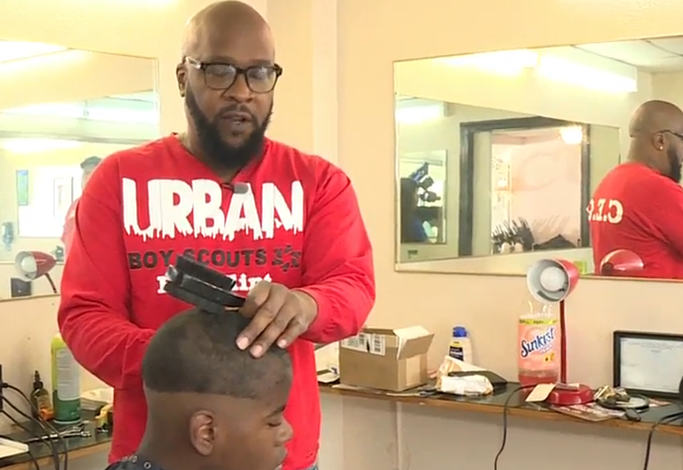 Flint Barber Gave Free Haircuts to Boys Going Back to School 