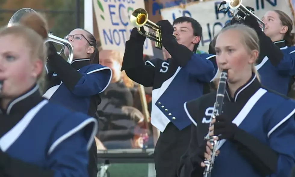 Michigan Teen Who Has Cerebral Palsy Marches in Marching Band