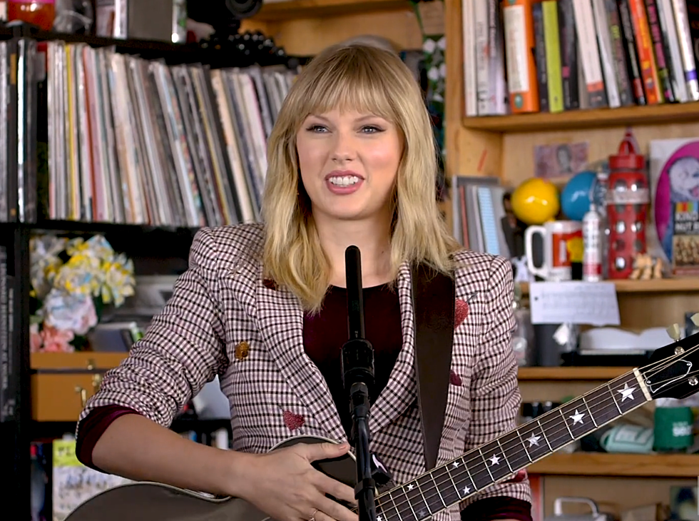 WATCH: Taylor Swift's Tiny Desk Concert with NPR