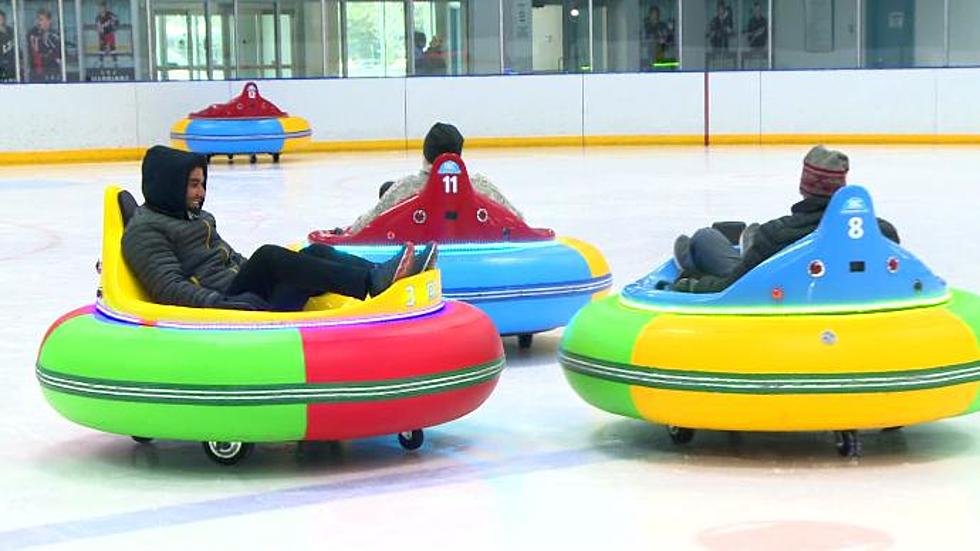 You Can Drive Bumper Cars on Ice at this Michigan Arena