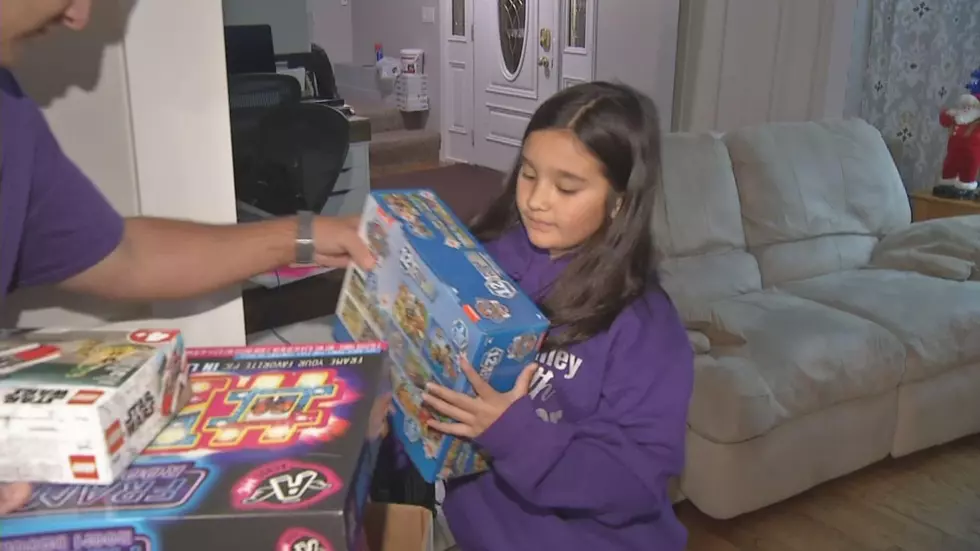 9-Year-Old Michigan Girl Donates Birthday Gifts to Toys for Tots 