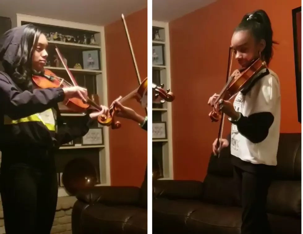Watch These Two Michigan Girls Slay 'In Da Club' with Violins