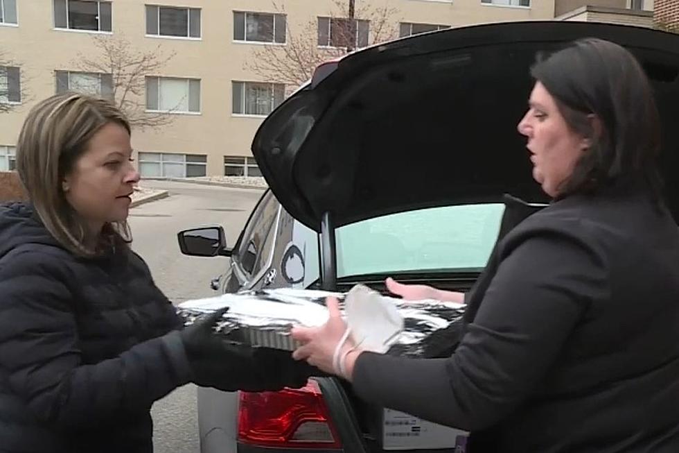 Genesee Co. Law Enforcement Delivers Lunch to Three Area Hospitals [VIDEO]