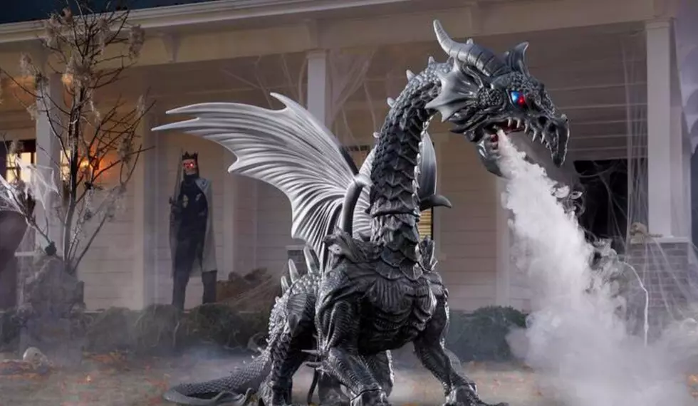 You Can Get a Fog-Breathing Dragon for your Lawn for Halloween