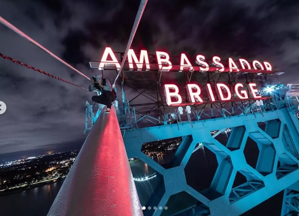A Photographer Climbed the Ambassador Bridge and Nobody Saw Him