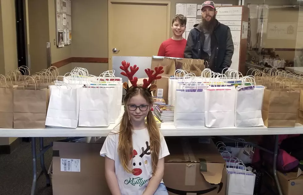 Grand Blanc Girl Making Gift Bags for Those In Need – The Good News
