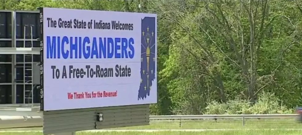 Indiana Billboards Criticize Michigan’s Response to COVID-19 [VIDEO]