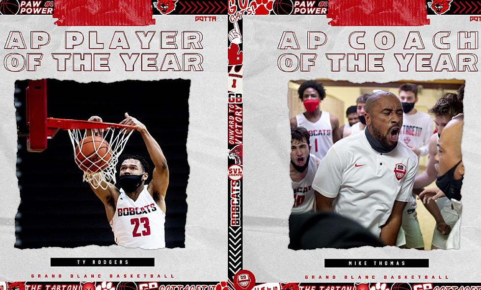 Grand Blanc Basketball Brings In Player and Coach of the Year Awards