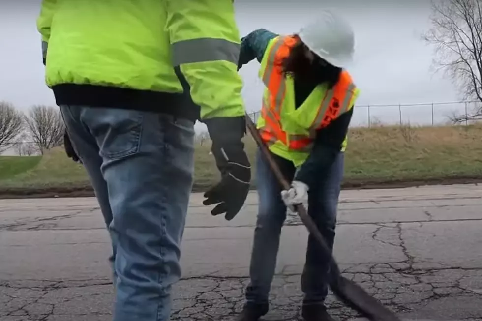 Whitmer Joins Paving Crew to Fix the Damn Roads [VIDEO]