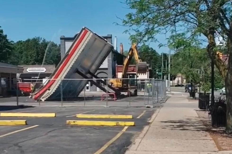 Watch Demolition Begin On The Beacon & Bridge In Linden