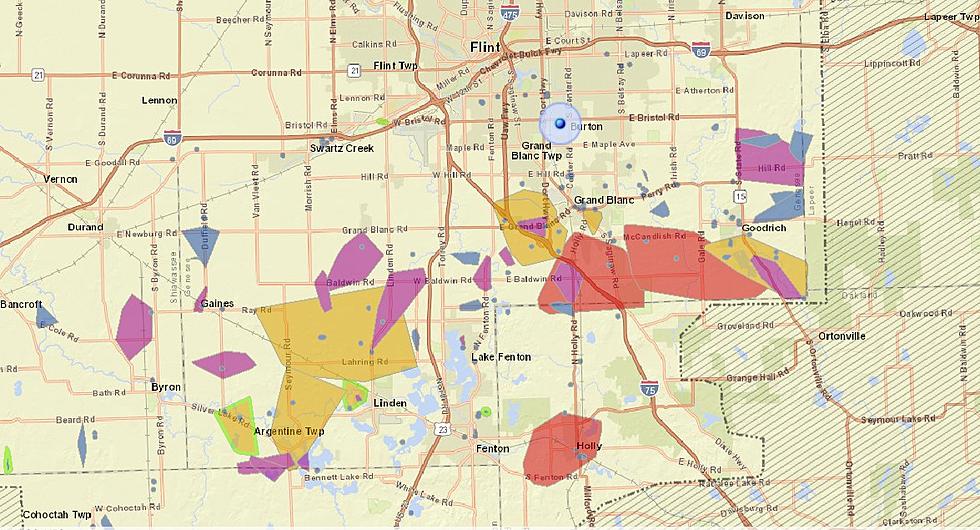 Consumers Energy Reports Numerous Power Outages as Storms Roll Through Mid Michigan