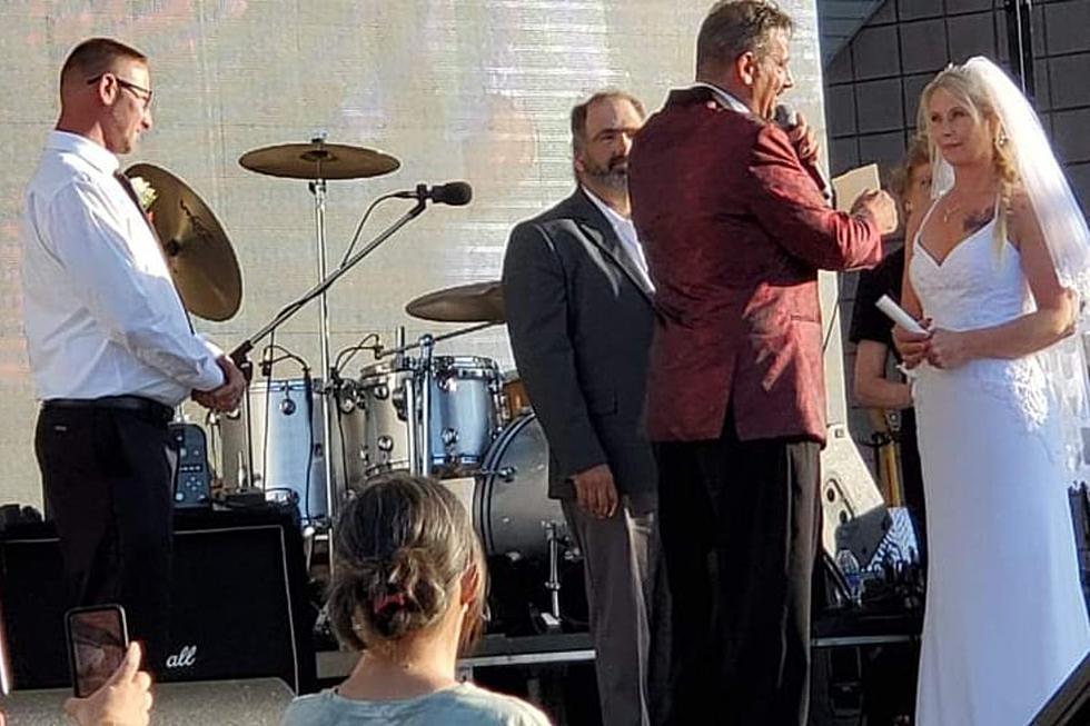 Band's Lead Singer Says 'I Do' in Front of Huge Michigan Crowd