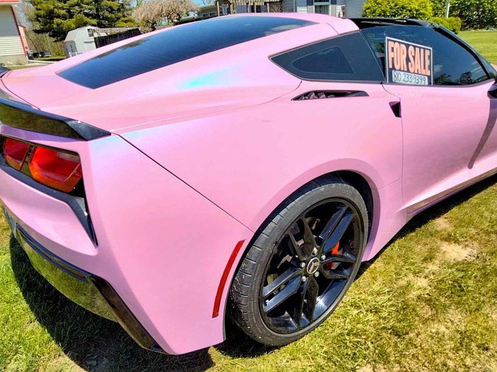 This Pink Corvette is the Craziest (and Coolest) Thing on Flint Facebook Marketplace Right Now [PHOTOS]