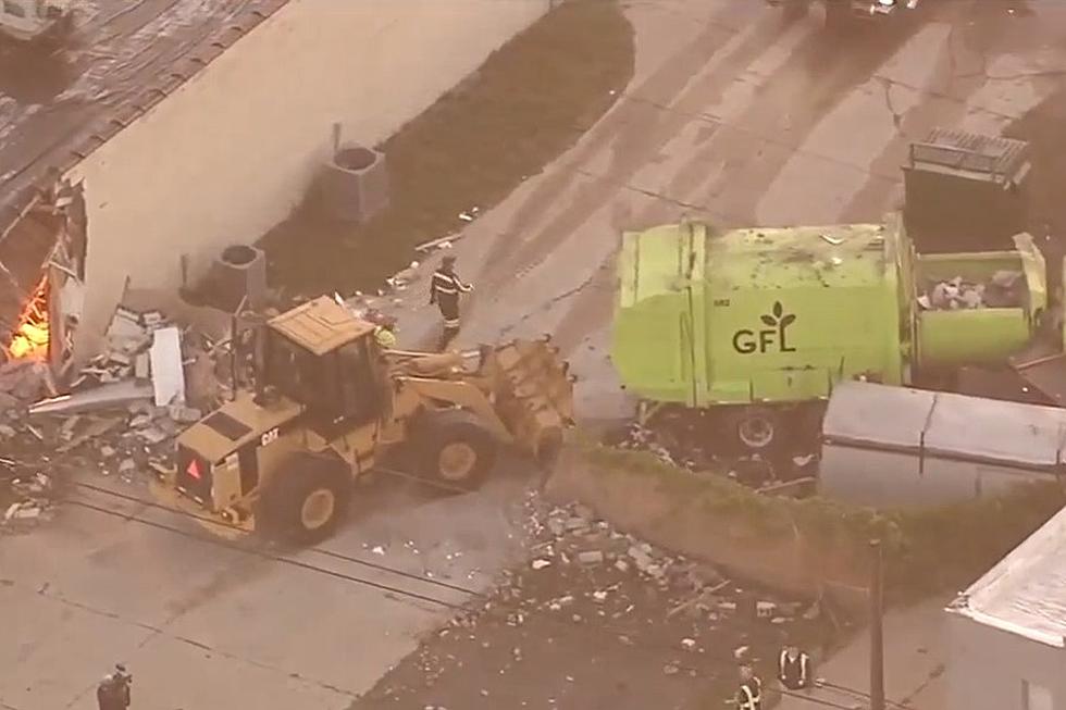 Garbage Truck Crashes Into Business, Exposing Pot Growing Operation in Sterling Heights [VIDEO]