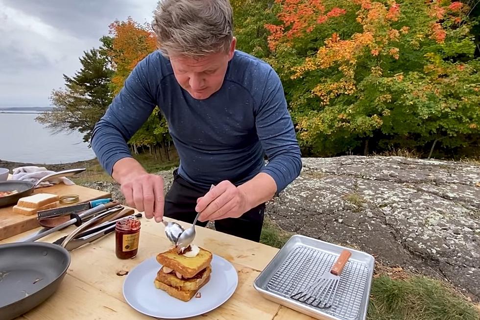 Gordon Ramsay Comes to Michigan to Whip Up Apple French Toast With Local Ingredients [VIDEO]
