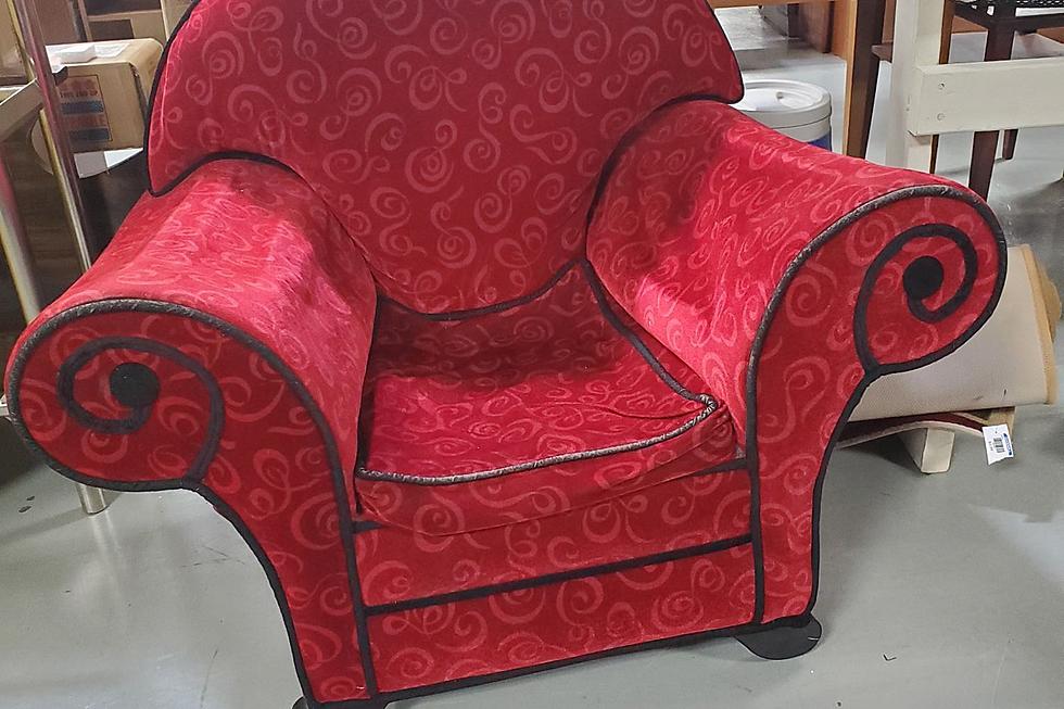 Iconic 'Blues Clues' Thinking Chair Spotted at Fenton Goodwill 