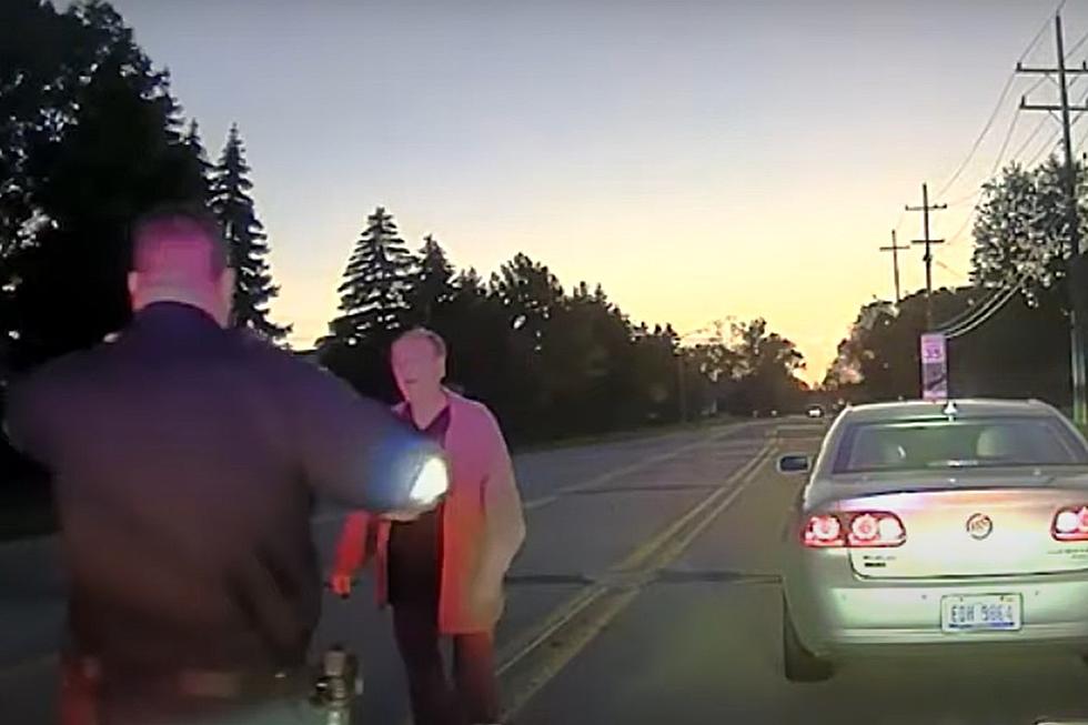 Sterling Heights Police Help Man Hook Up TV After Traffic Stop [VIDEO]